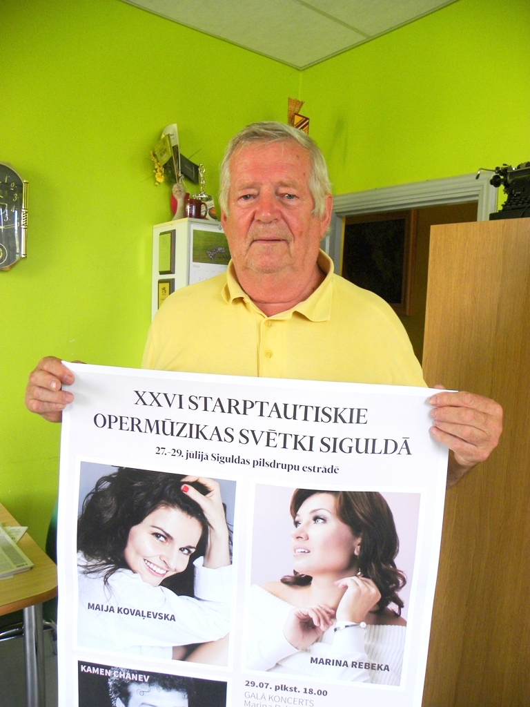 Pasaulslavena opera un izpildītāji Siguldā