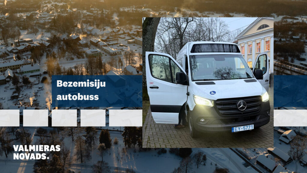 Pašvaldības autoparks papildināts ar jaunu 19-vietīgu bezemisiju autobusu