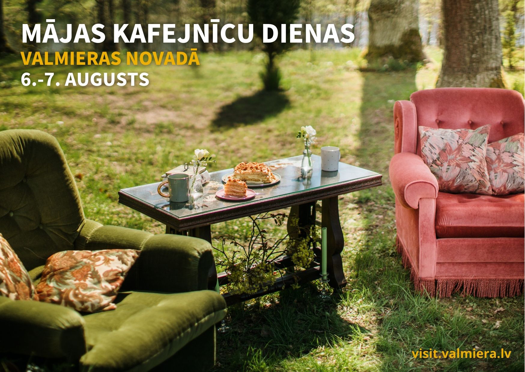 Piedalies Mājas kafejnīcu dienās Valmieras novadā!