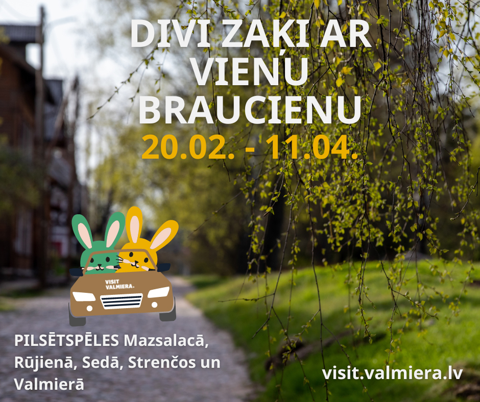 Piedalies aizraujošās Valmieras novada pilsētspēlēs!