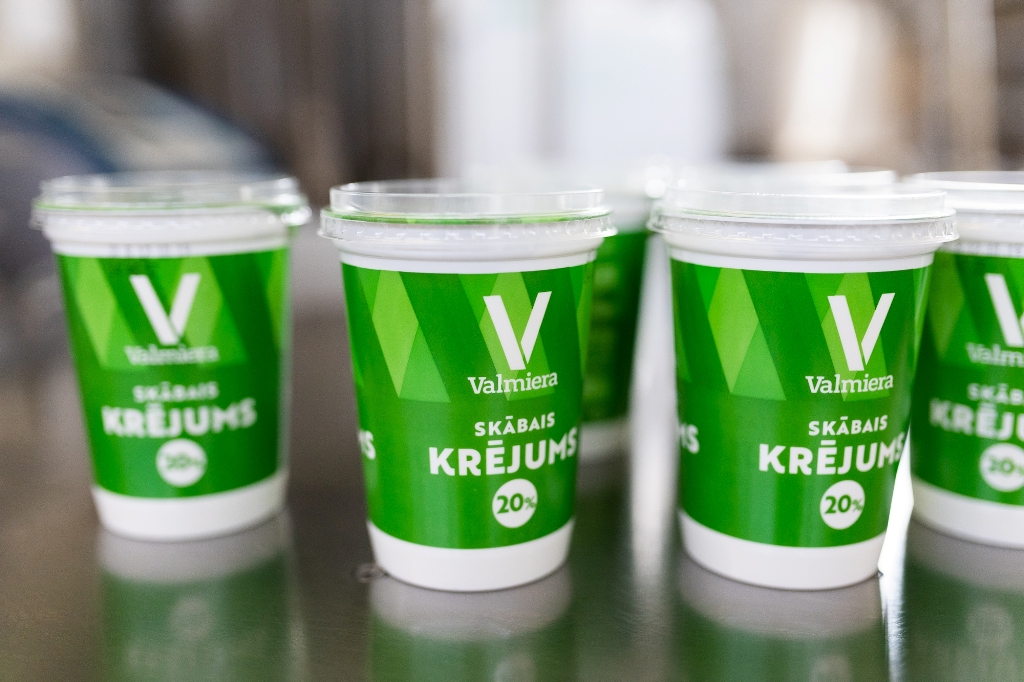 Piena produktu zīmolā «Valmiera» iegulda 800 000 eiro
