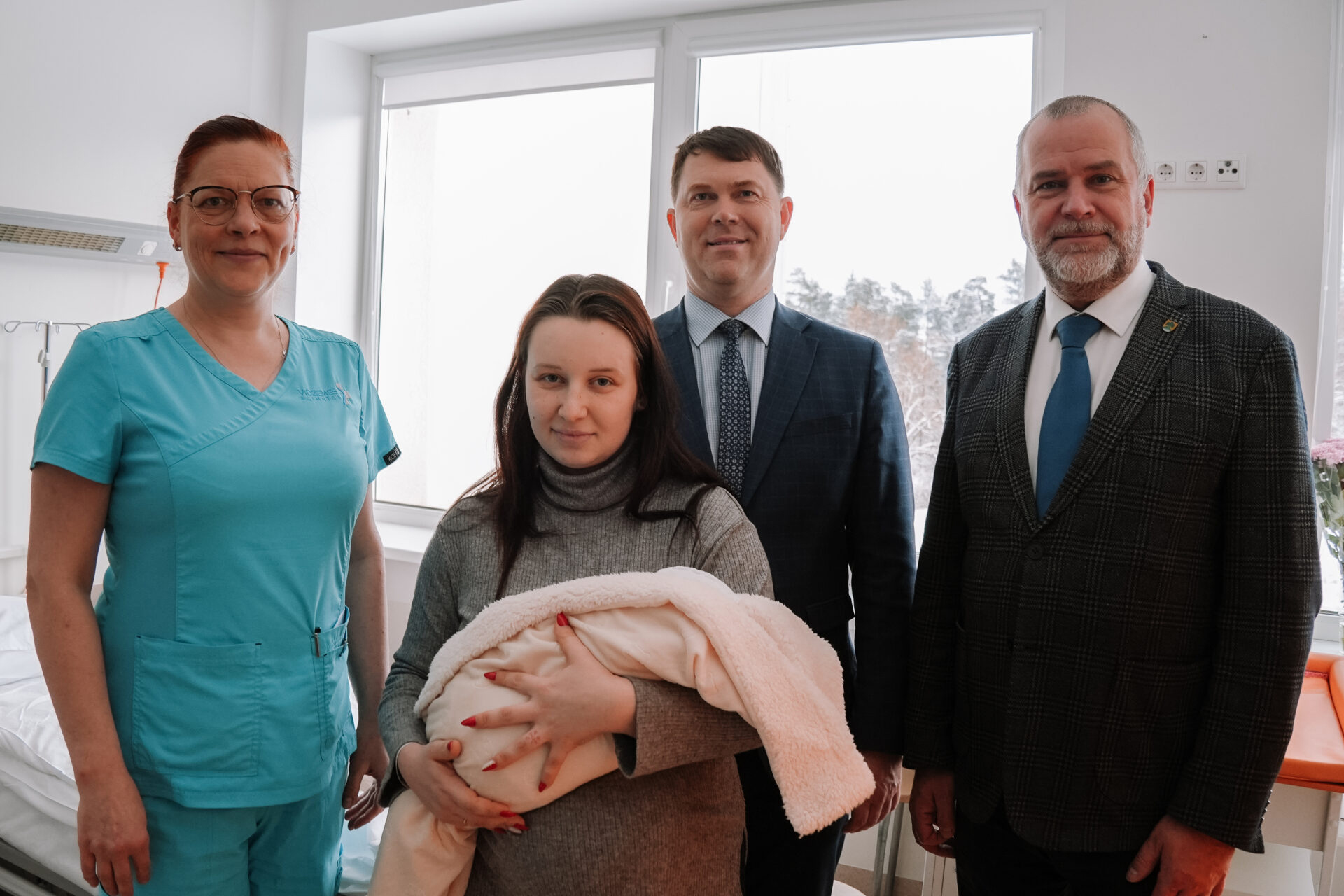 Pirmais šīgada bērniņš – Mišela