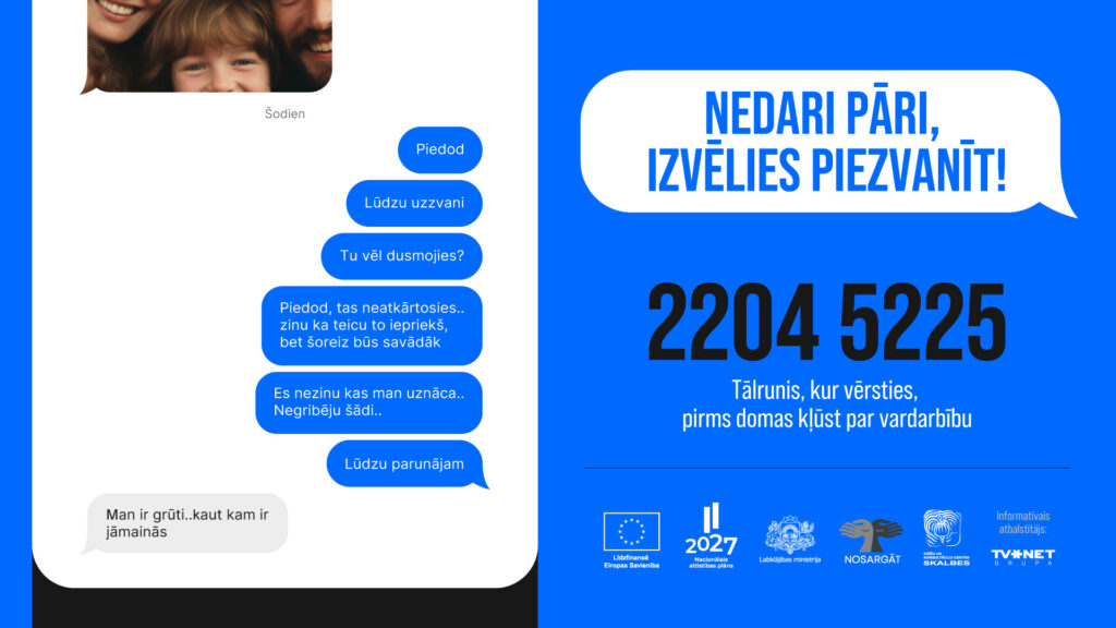 Pirms domas kļūst par vardarbību