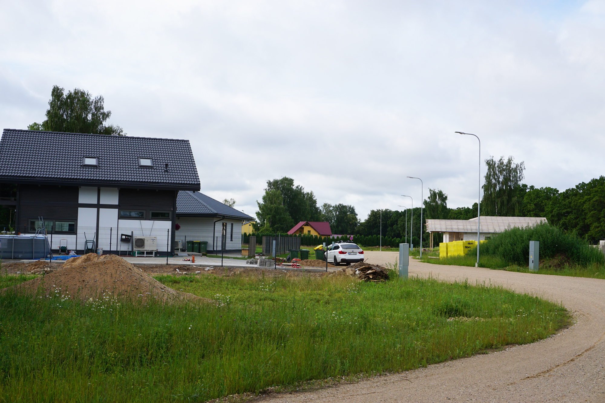 Privātmāju celtniecība: buma nav, lietas notiek