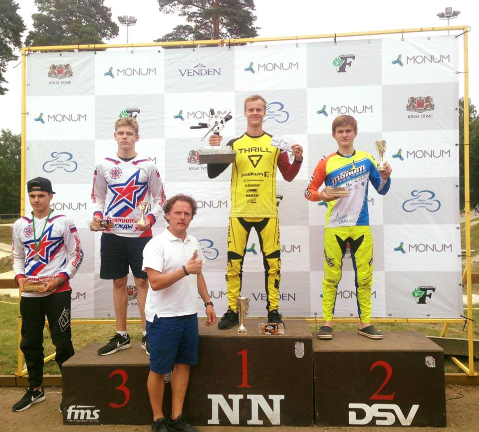 Rīgā Tālava/VBSS sportisti izcīna 16 godalgas, bet Edvards Glāzers – Harija Oša BMX piemiņas kausu