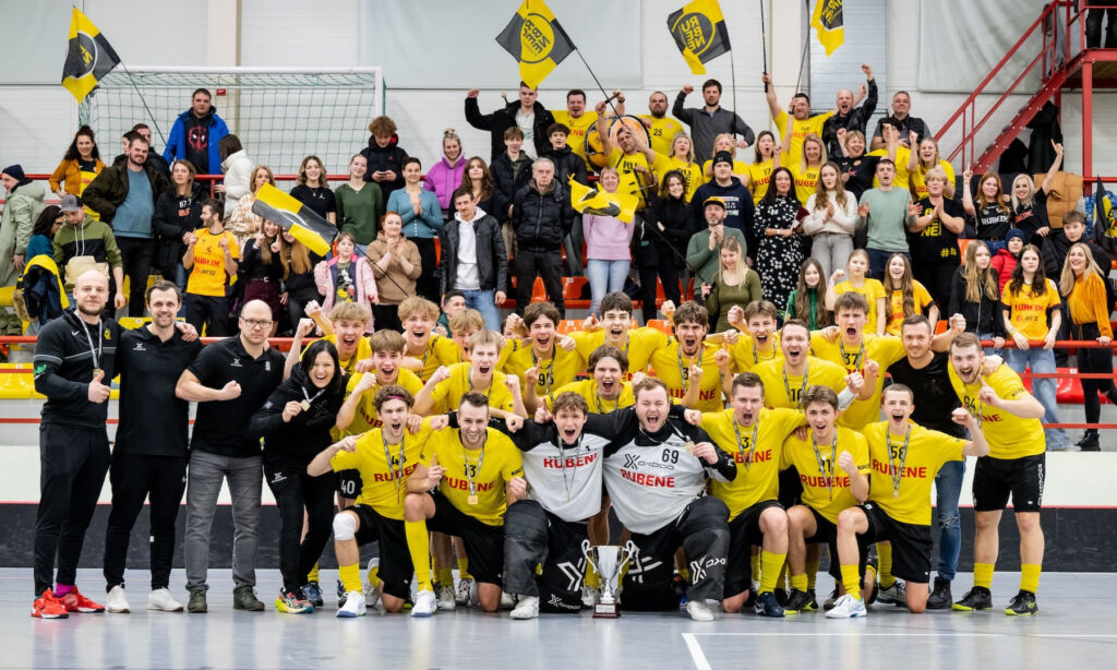“Rubenes” florbolisti – pirmie Latvijas – Igaunijas līgas čempioni!