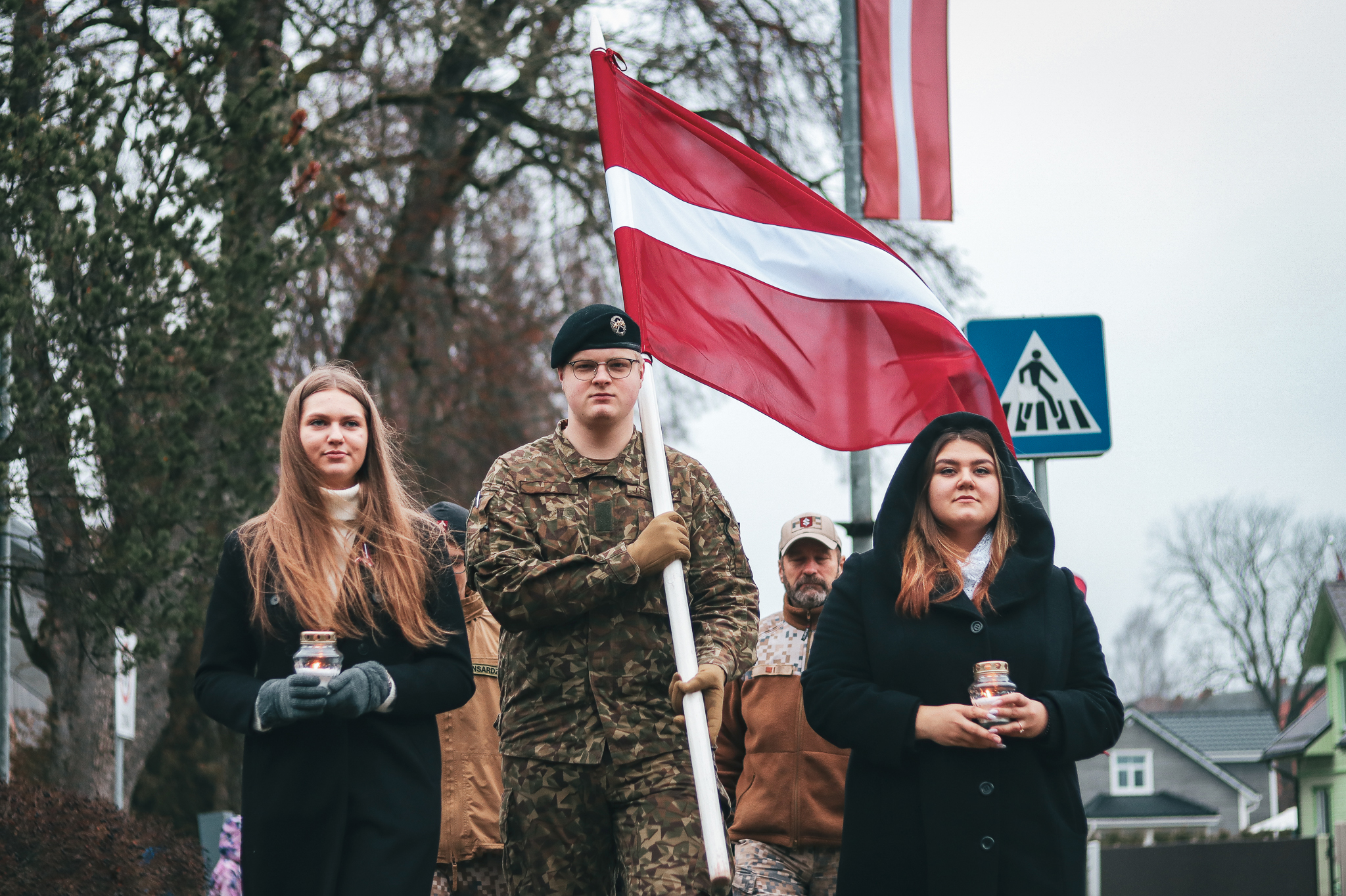 Rūjienas vidusskola Lāčplēša dienu aizvada emocionāli un atmiņā paliekoši