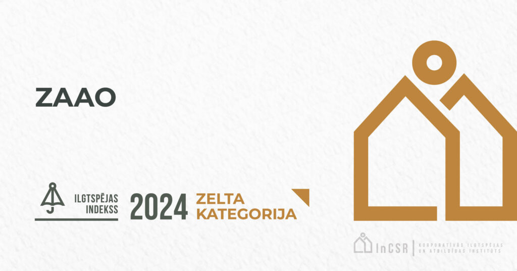 SIA ZAAO – astotais zelts pēc kārtas!