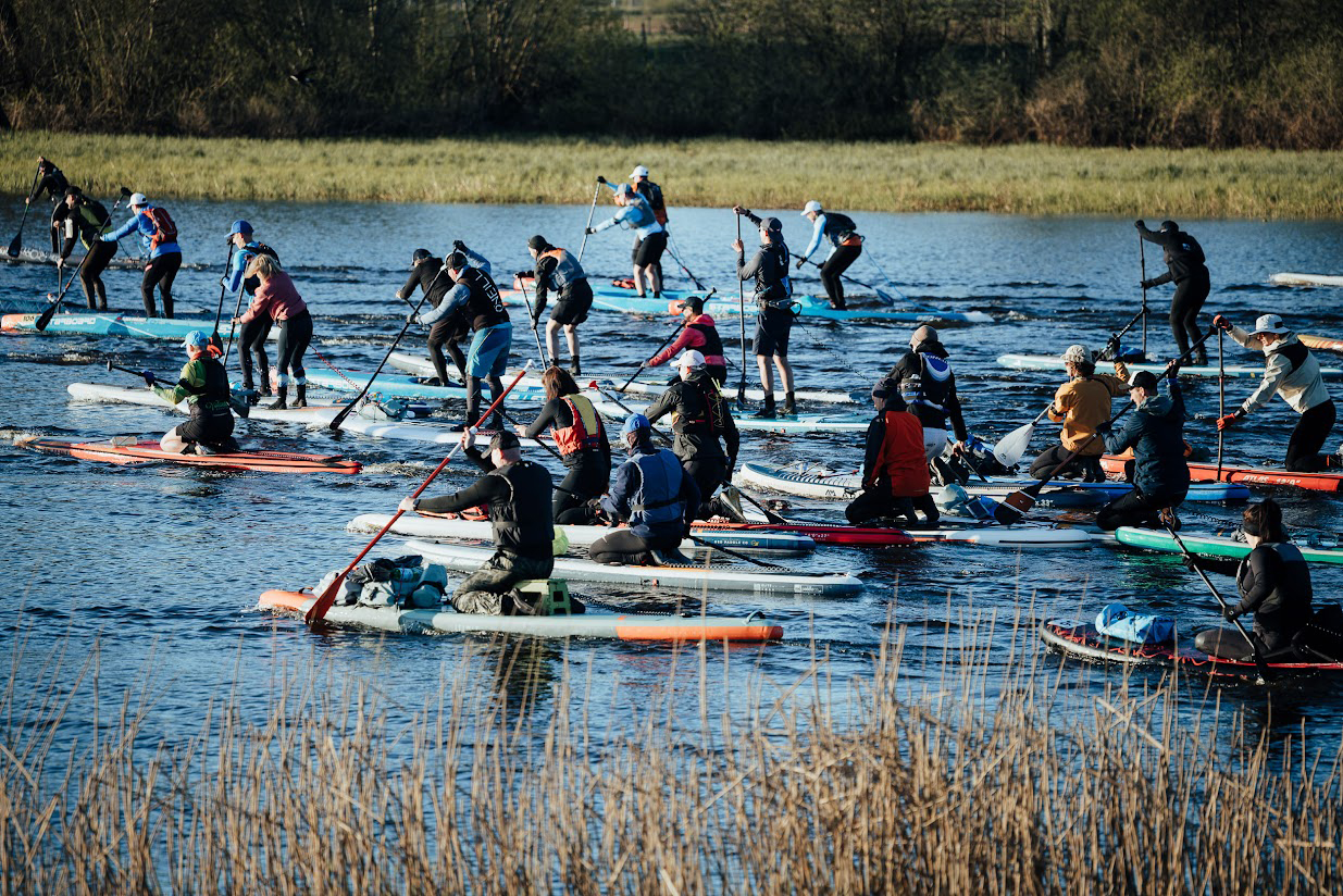 Salacas SUP maratons pulcina airētājus no ārvalstīm un piedāvā dalībniekiem jaunu distanci