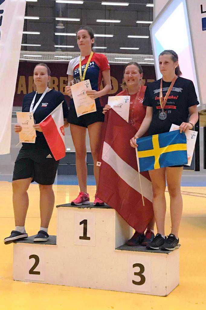 Santa Paegle izcīna bronzu Eiropas čempionātā krosmintonā