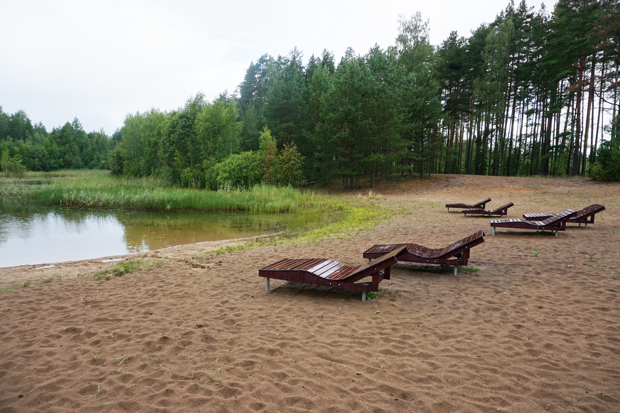 Sedā priecē labiekārtotā peldvieta