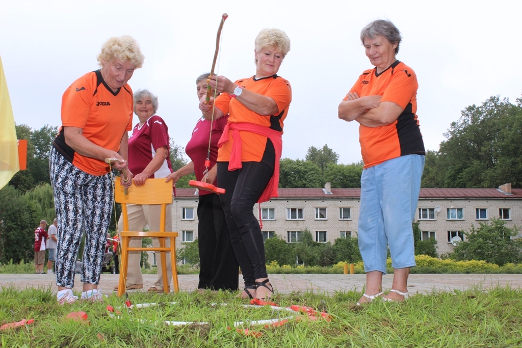 Senioriem sportot patīk