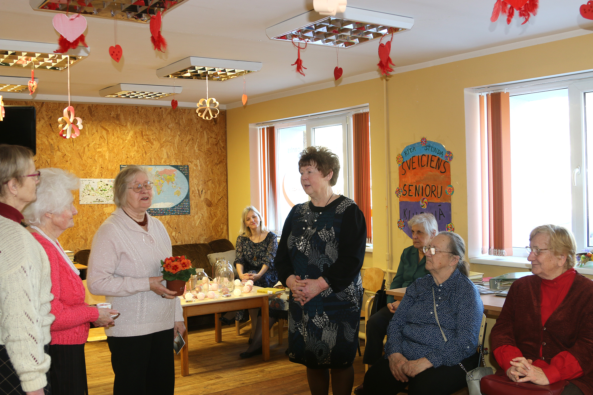 Senioru klubiņa atklāšana