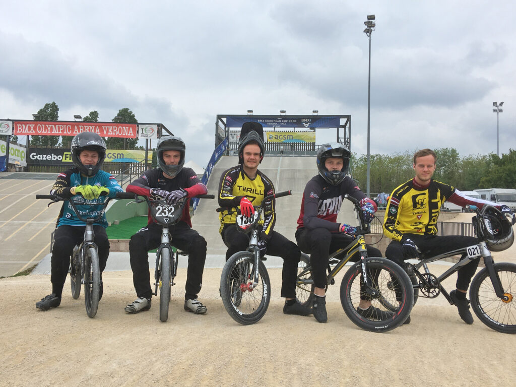 Seši BMX kluba Tālava sportisti Itālijā uzsāks UEC Eiropas kausa sezonu