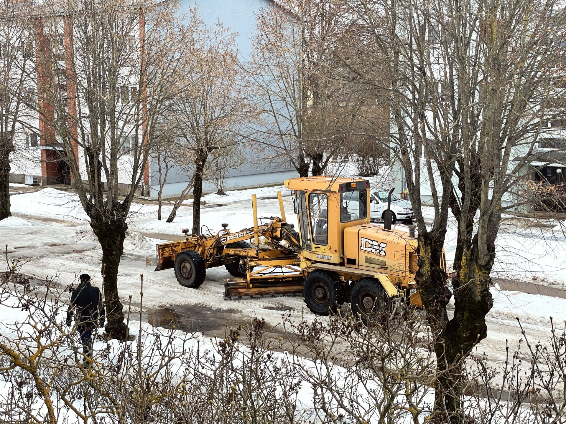 Šogad ziema nežēlo ne valmieriešus, ne ceļu infrastruktūru