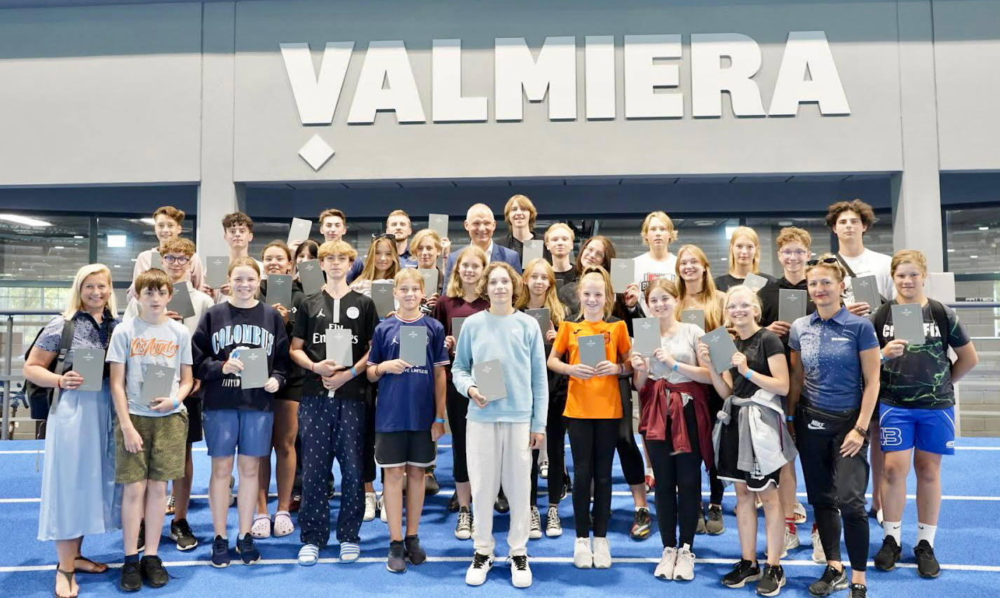 Sporta nometne diasporas un Latvijas jauniešiem «Olimpiskais kvants»