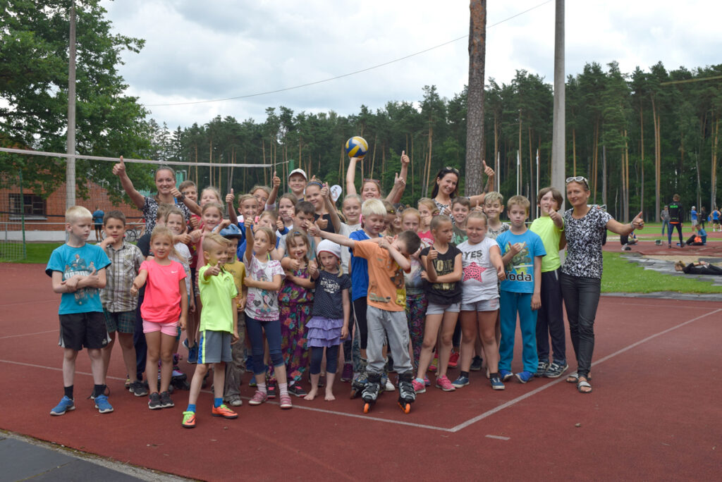 Sporta prieki Jāņa Daliņa stadionā