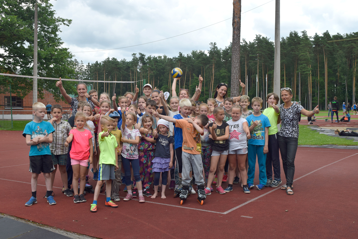 Sporta prieki Jāņa Daliņa stadionā