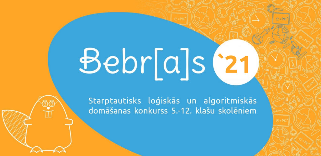 Spraigā konkurencē noslēdzies starptautiskais informātikas un algoritmiskās domāšanas konkurss «Bebr[a]s»