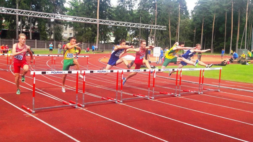 Spraigas cīņas Baltijas valstu U18 vieglatlētu mačā