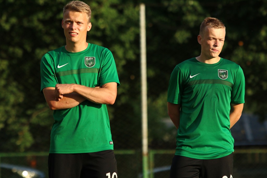 Staiceles brāļi Valmieras kreklos