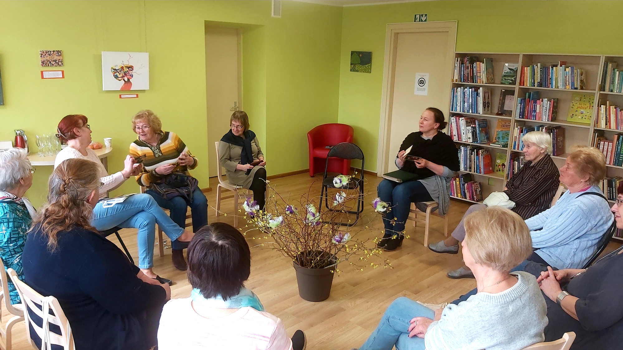 Stāstu pēcpusdiena «Interesantas sarakstes» Mazsalacas pilsētas bibliotēkā