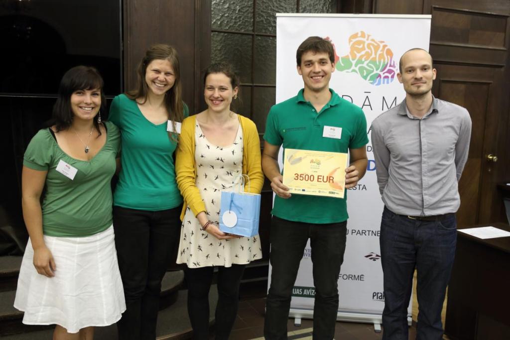 Studentu biznesa projektu konkursā novērtēti
