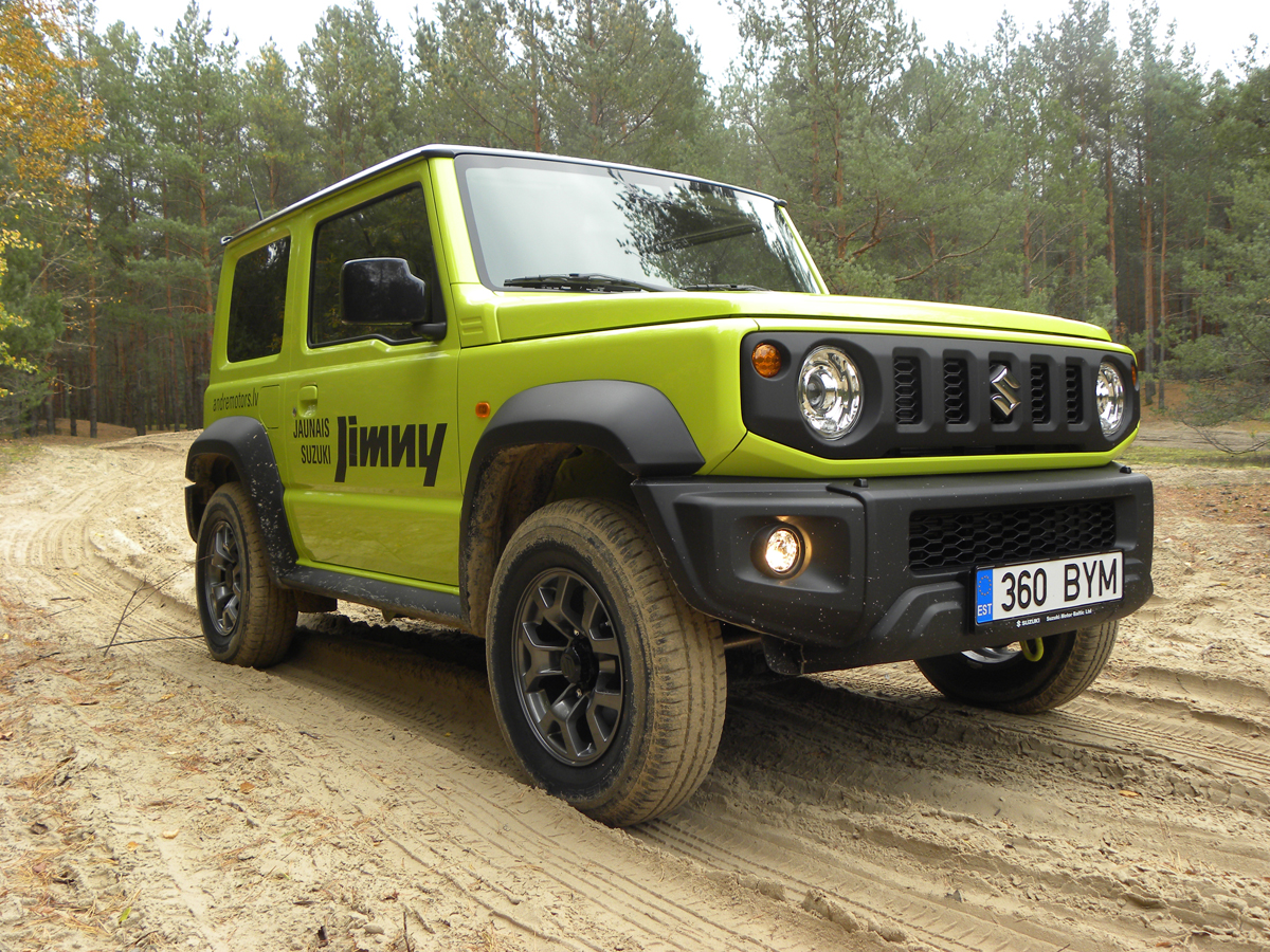 Suzuki Jimny – sprigans bezceļnieks