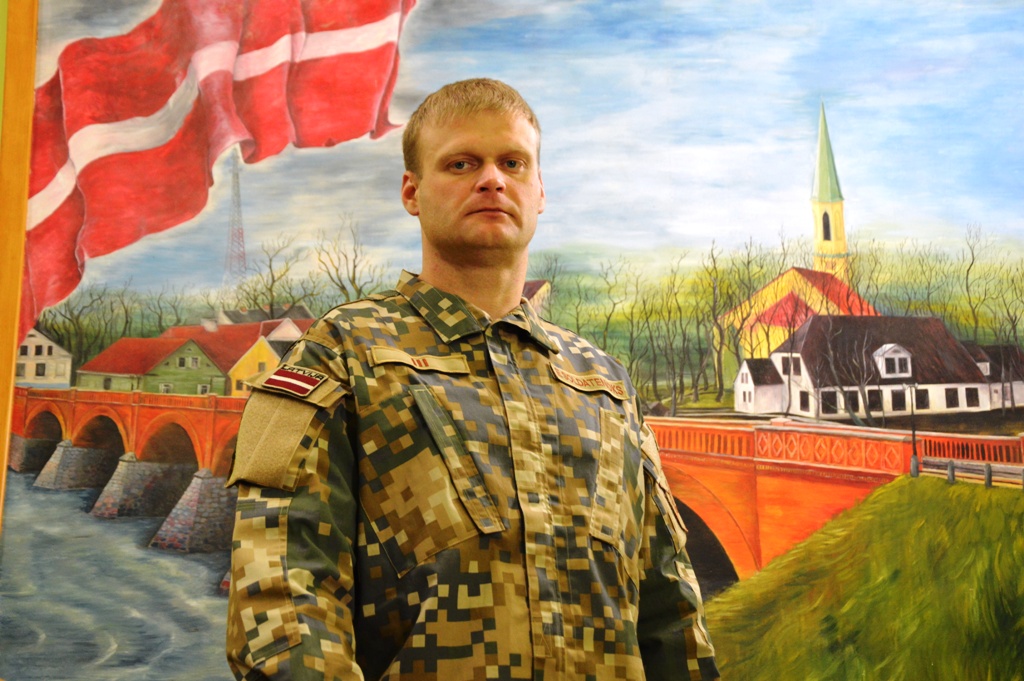 Tāds vienkārši ir karavīra darbs