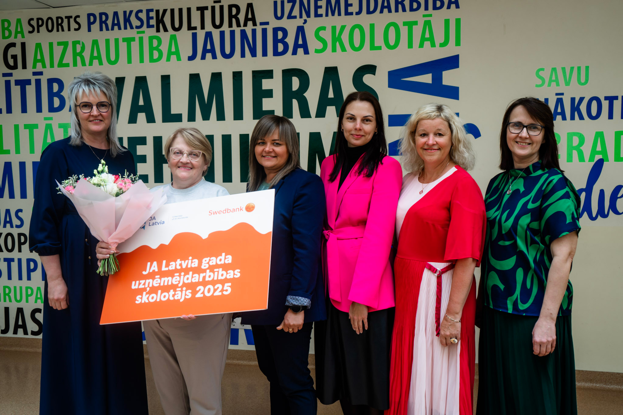 Titulu «Gada uzņēmējdarbības skolotājs 2025» ieguvusi Agita Šamšele no Valmieras tehnikuma
