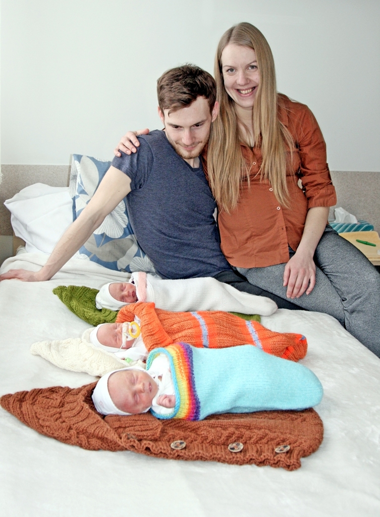 Trīskārša laime — Artūrs, Kristaps un Emīls