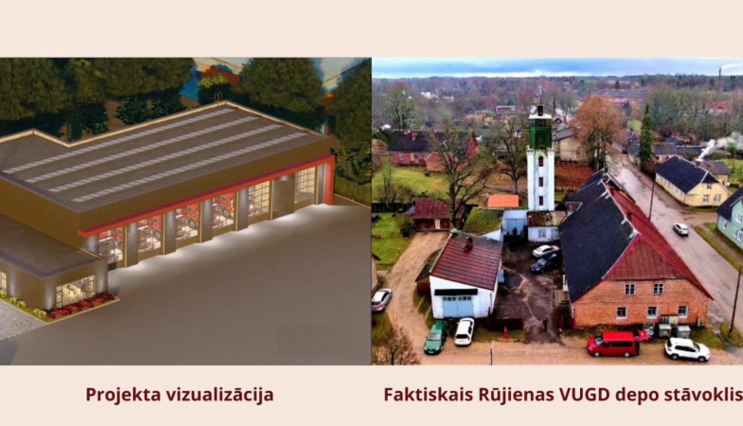 Ugunsdzēsības depo būvdarbi būs dārgāki.  Termiņš pagarināts
