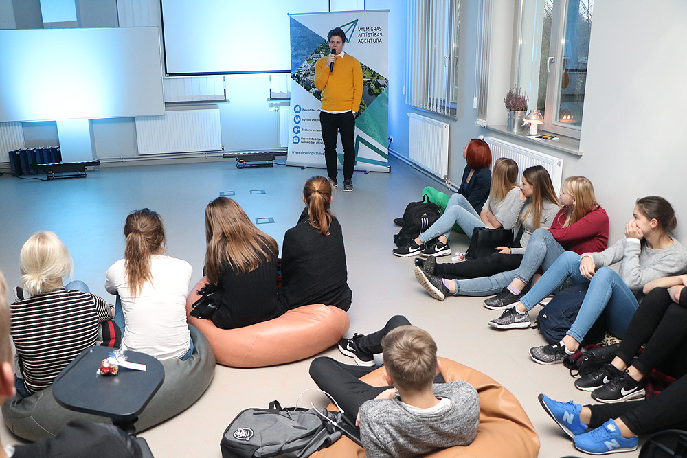 Uzņēmība liekama veiksmes pamatā