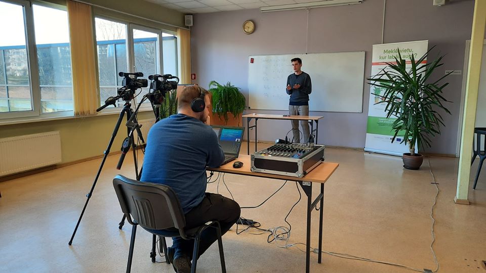VPVĢ ar ViA atbalstu filmē stundas skolēniem