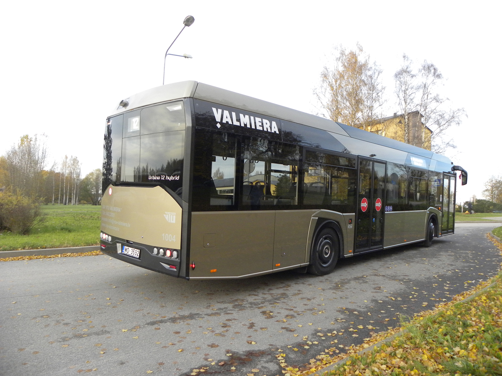 VTU Valmiera būs divi elektrobusi