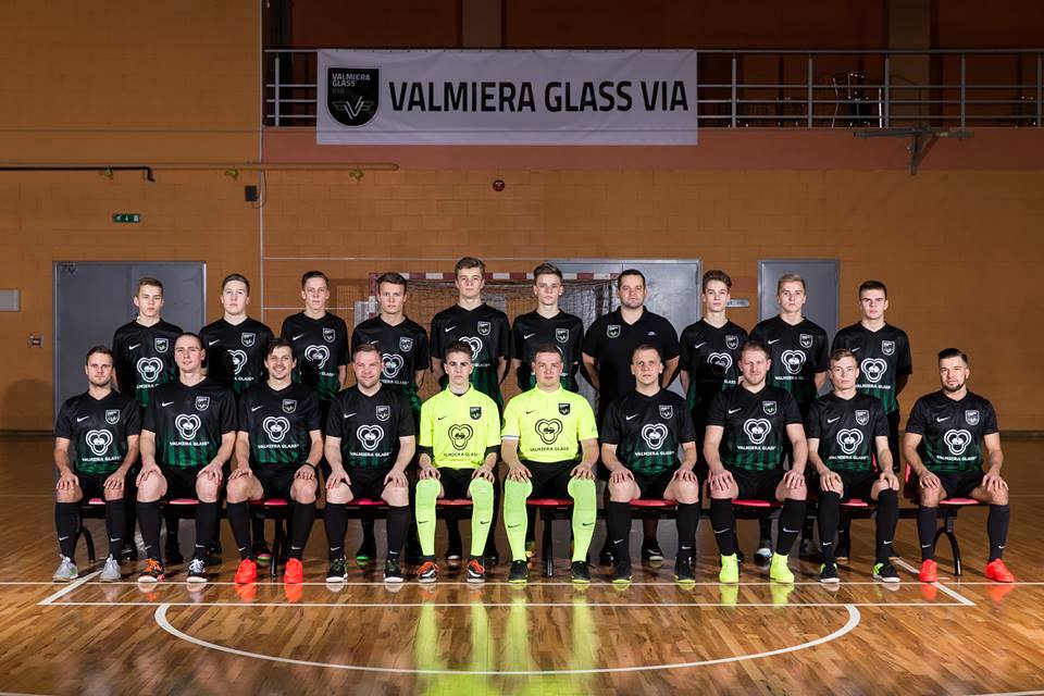 Valmiera Glass/ViA uzsāk telpu futbola jauno sezonu
