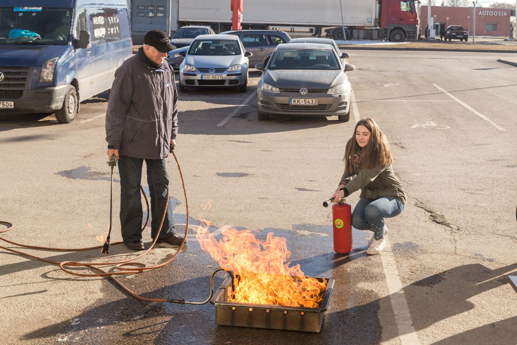 Valmierā norisināsies praktiskas ugunsdzēsības apmācības
