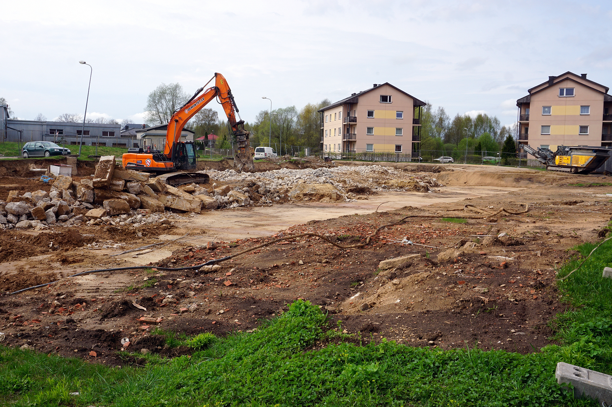 Valmierā top jauna 53 dzīvokļu māja