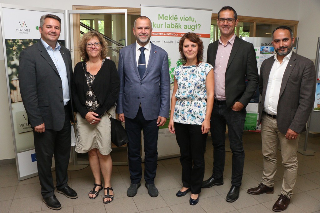 Valmierā viesojās Solnas delegācija