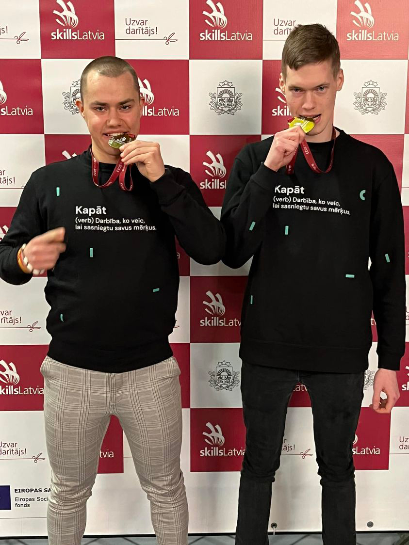 Valmierā vislabākie mehatroniķi