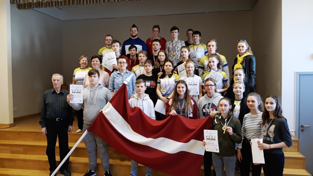 Valmieras Gaujas krasta vidusskolai panākumi sportā