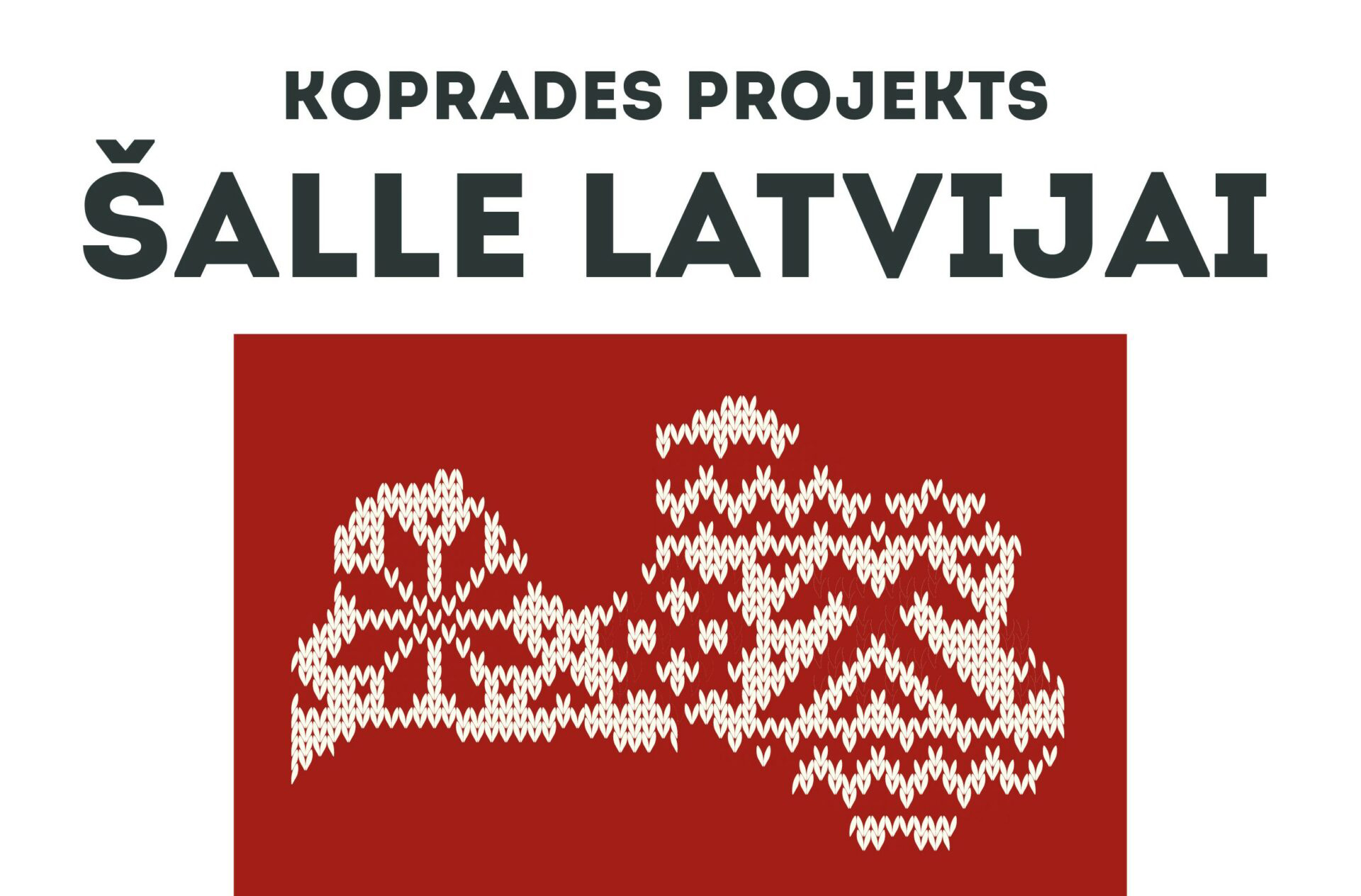Valmieras adītājas iesaistās koprades projektā – adīšanas stafetē «Šalle Latvijai»