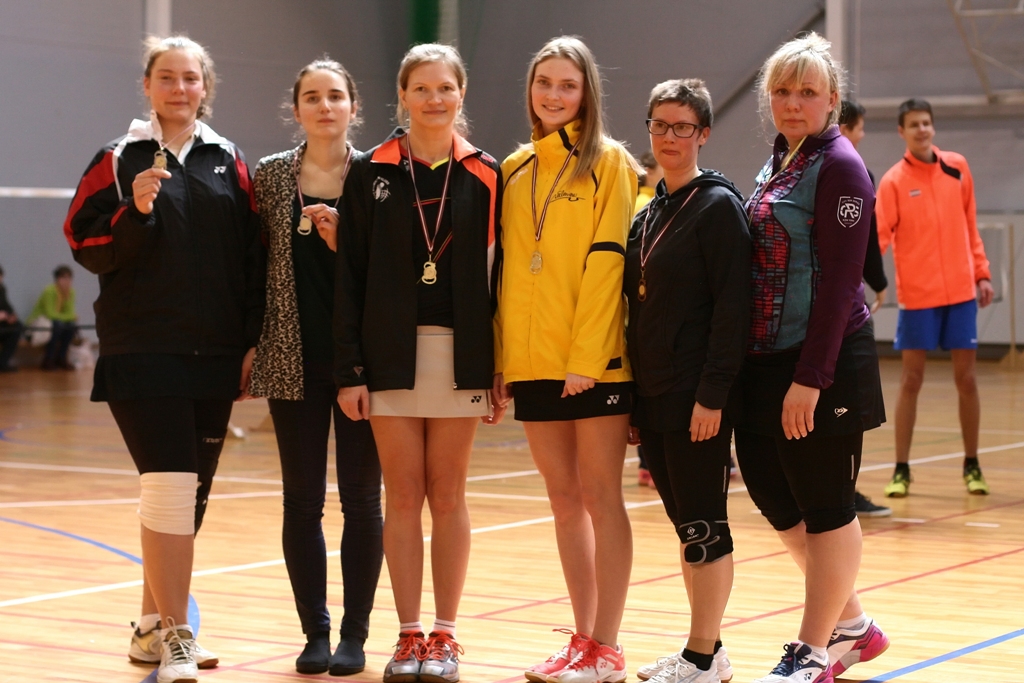 Valmieras čempionātā badmintonā