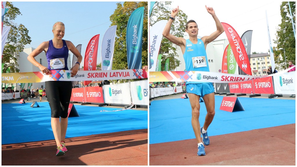 Valmieras maratonā uzvar Neimane un Serjogins