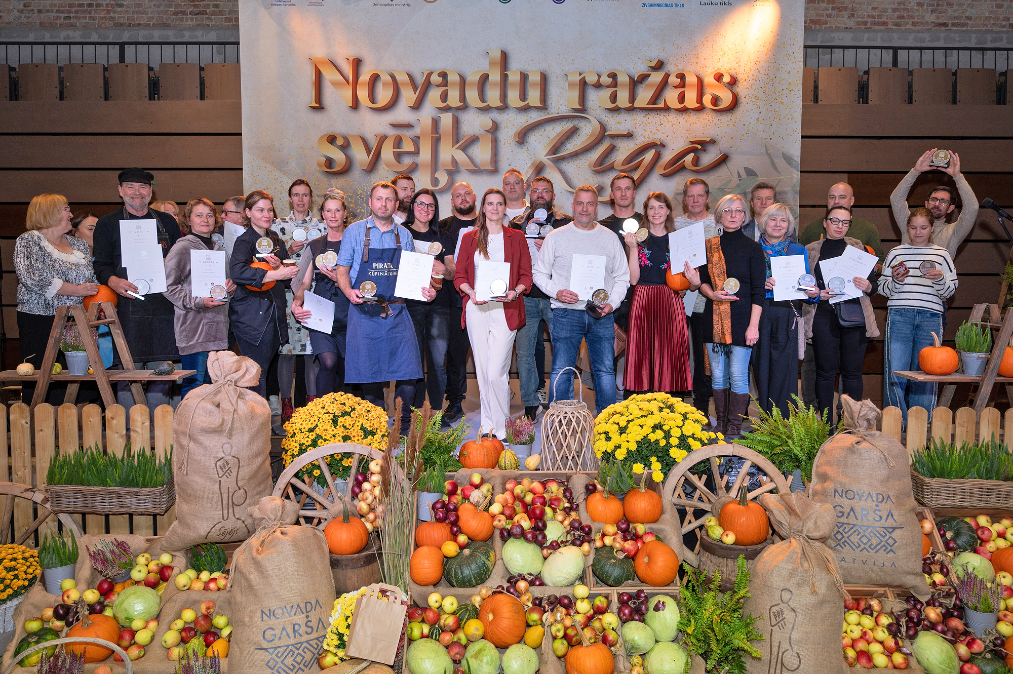 Valmieras novada ražotājiem – 24 «Novada Garšas» medaļas
