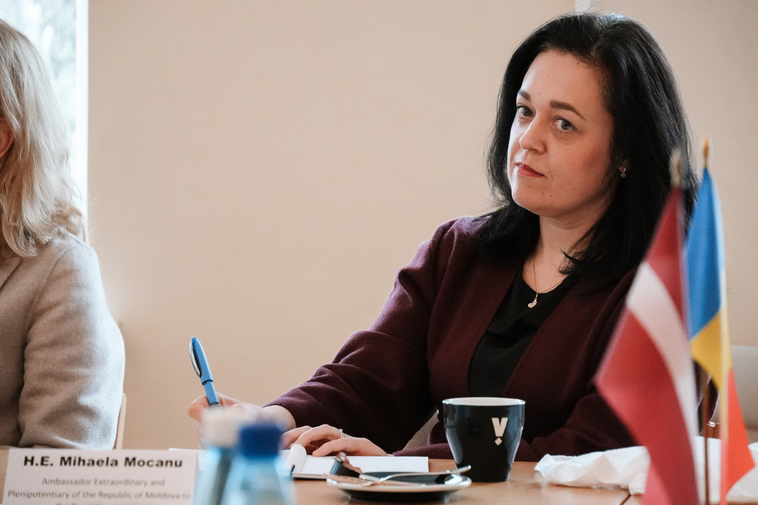 Valmieras novadu apmeklēja Moldovas vēstniece Latvijā Mihaela Mokanu