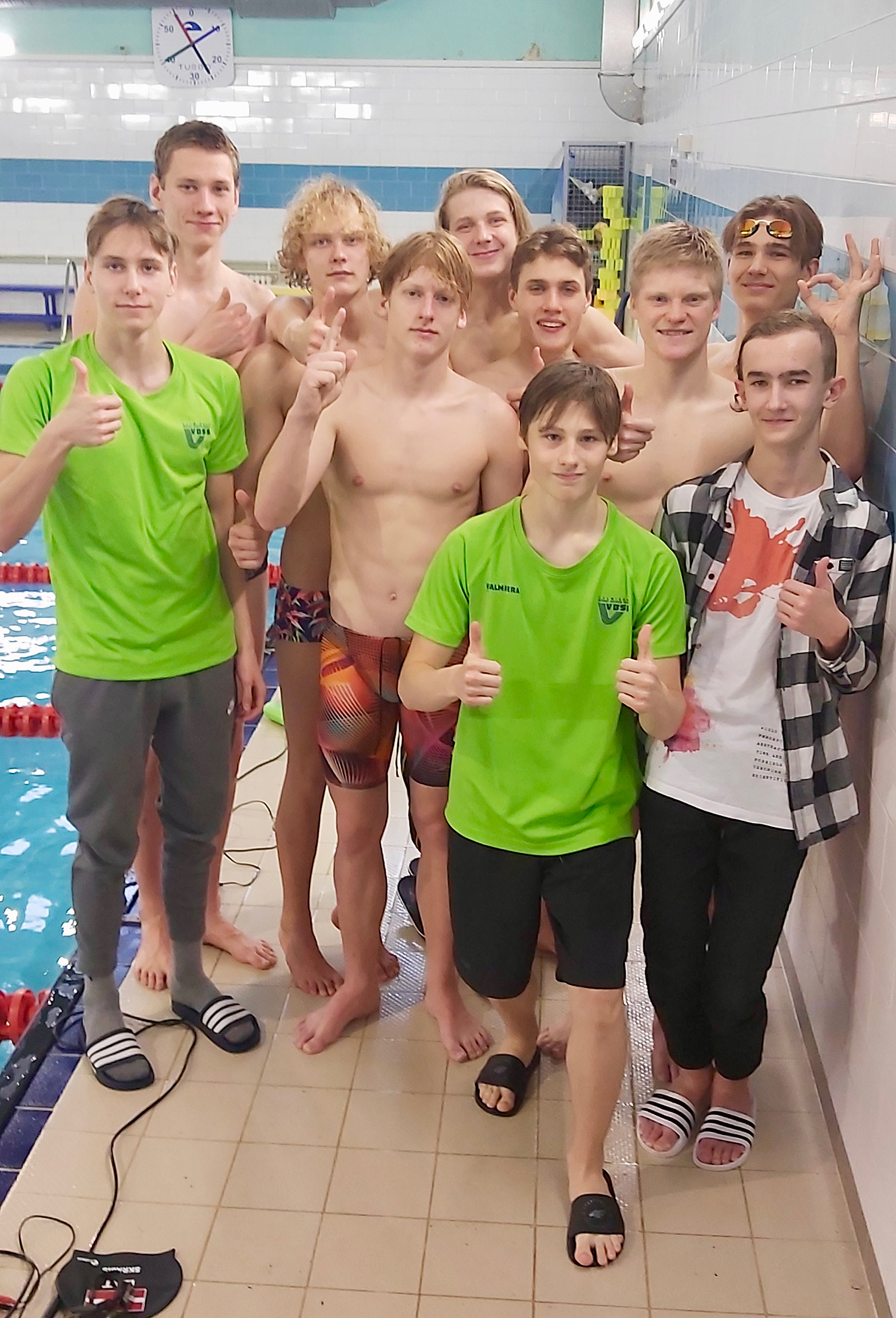 Valmieras peldētājiem veiksmīgi starti  Latvijas junioru čempionātā
