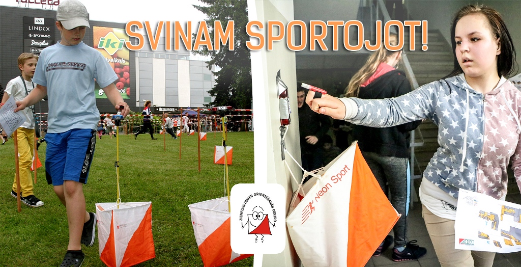 Valmieras pilsētas svētkos arī orientēšanās