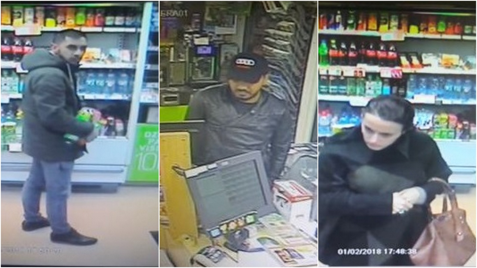 Valmieras policija meklē attēlos redzamās personas