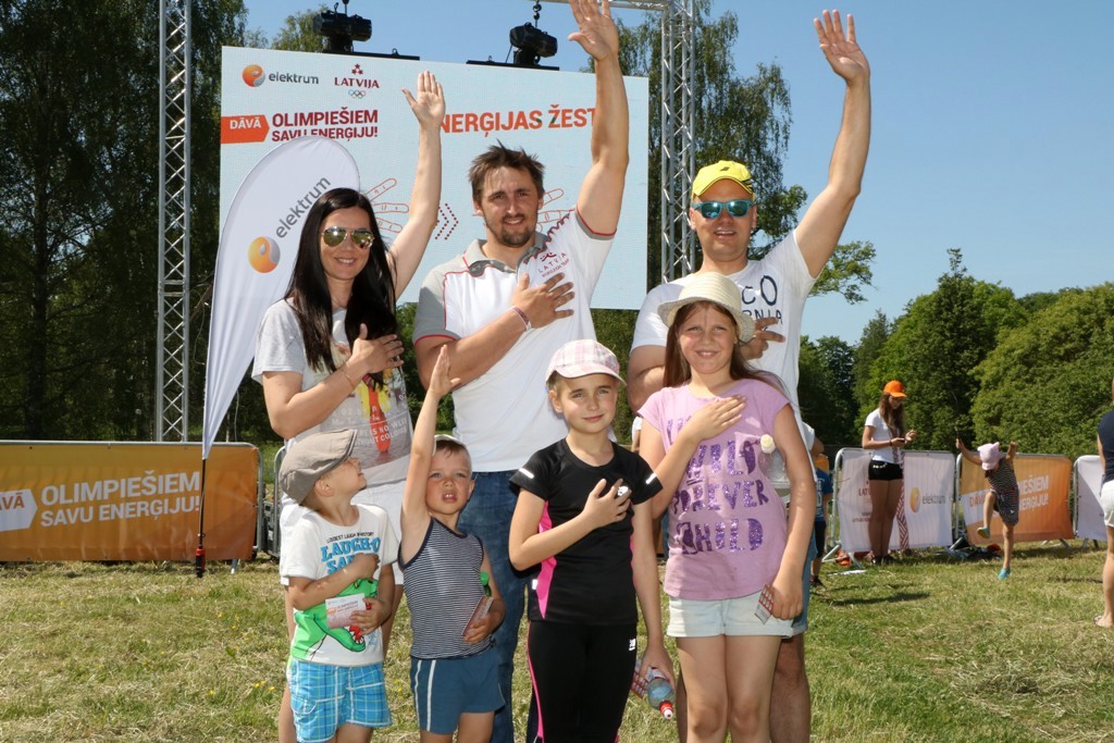 Valmierieši sniedz enerģiju olimpiešiem